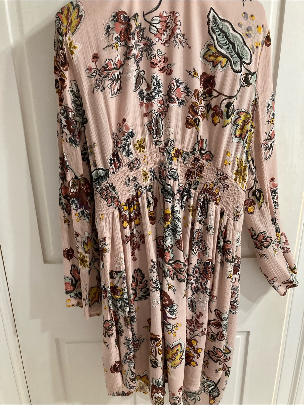 Knox Rose Pink Floral Open Front Kimono - Picture 6 of 7